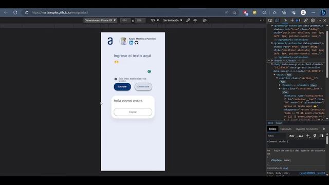 Como hacer un Encriptado/Desencriptado con HTML CSS Y JAVASCRIPT смотреть онлайн