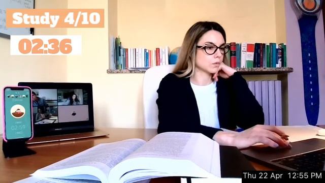 7 HOUR STUDY WITH ME IN REAL TIME Pomodoro 50/10 (background noises) 🍏 Build a good habit challenge смотреть онлайн