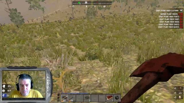 7 Days to Die - Бродим по карте, разбиваем лагеря. Красная луна. Тысяча зомбаков. смотреть онлайн