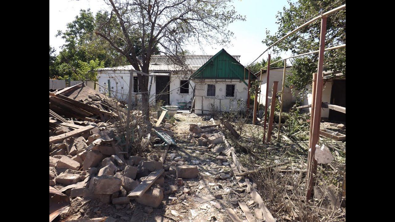 Лидиевка. Последствия артобстрела и помощь жителям смотреть онлайн