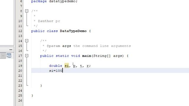 Primitive Data Types in Java смотреть онлайн