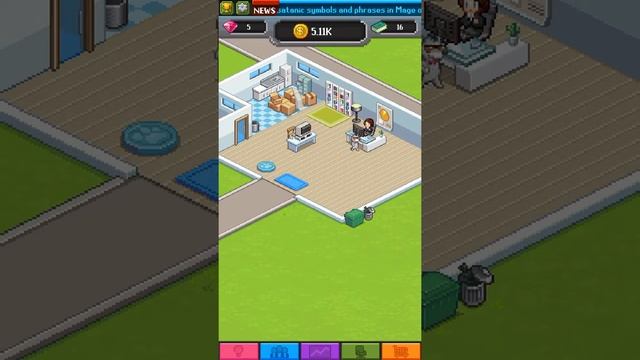 Playing a Tap Tap Trillionaire смотреть онлайн