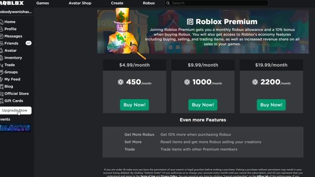 ROBLOX PREMIUM VS BUILDERS CLUB смотреть онлайн