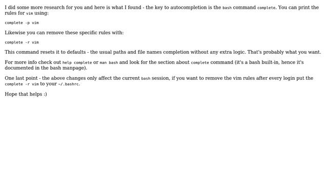Bash autocomplete with vim command (3 Solutions!!) смотреть онлайн