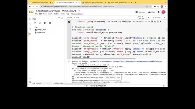Text Classification for the Arabic Language workshop смотреть онлайн