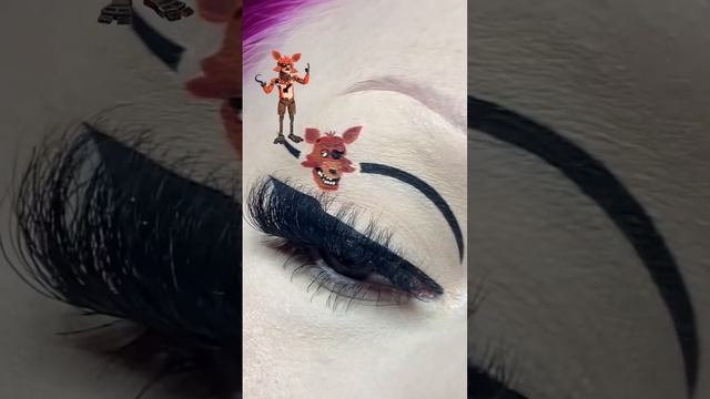 Freddy, Bonnie, Foxy or Chica? Five nights at freddys makeup #fnaf #graphicliner смотреть онлайн