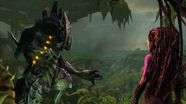 StarCraft 2 Heart of the Swarm Диалоги после миссии Суровое Испытание смотреть онлайн