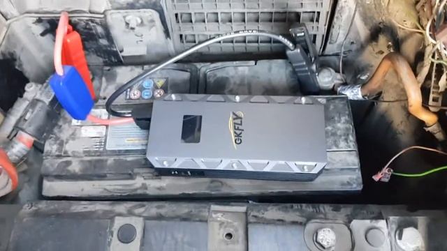 Запуск дизельной BMW 530d E39 пусковым устройством