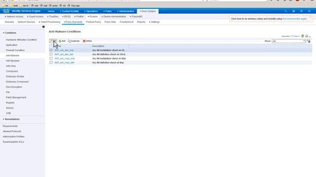 Cisco ISE Posture Configuration Part 1 - Posture Conditions