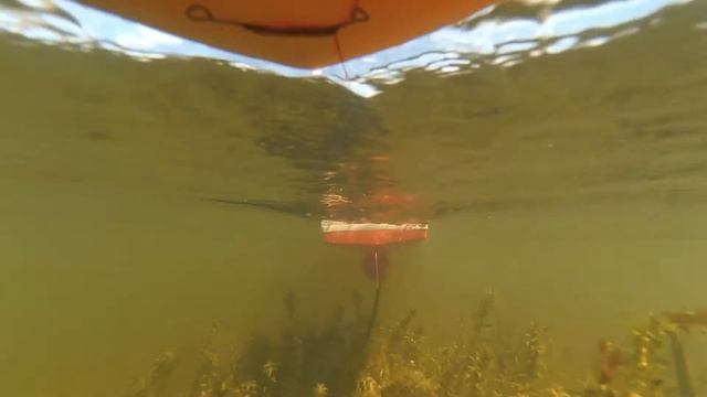 Запуск RC катера /подводная съёмка смотреть онлайн