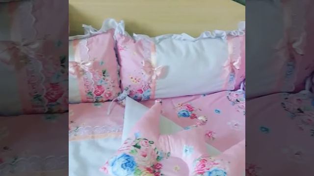 🎀Комплект в детскую кроватку🎀 смотреть онлайн