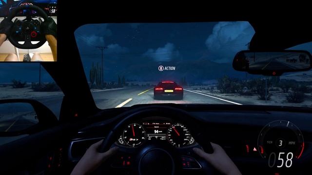 Audi RS7 Sportback (800hp) - Forza Horizon 5 | Logitech g29 gameplay смотреть онлайн