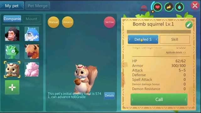 Bomb Squirrel - New Pet in Utopia Origin December 2020 смотреть онлайн