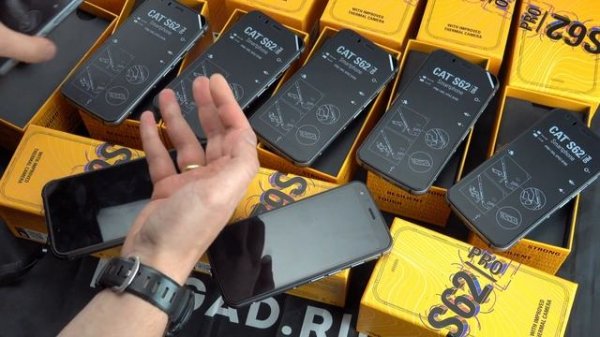 CAT S62 Pro - анонс обзора от ExGad.ru и проверка №289