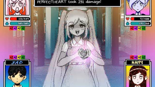 How easily can the Reverie party defeat Perfectheart? - OMORI - REVERIE (Demo) смотреть онлайн