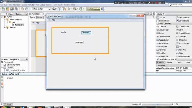 Java Swing Netbeans IDE GUI Tutorial - 17 - How To Use JPanel or Panel - Hindi смотреть онлайн
