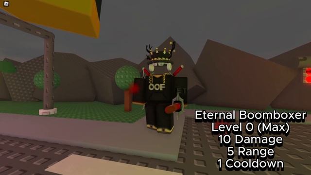 Eternal Boomboxer Review (Brick Defense) Roblox смотреть онлайн