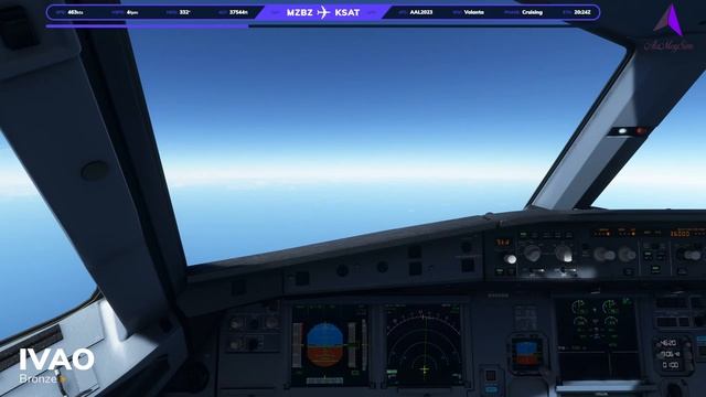 MSFS2020 | PROBAMOS EL A320 NEO FBW | VOLAMOS POR AMÉRICA| Belice-San Antonio | #msfs2020 #ivao смотреть онлайн