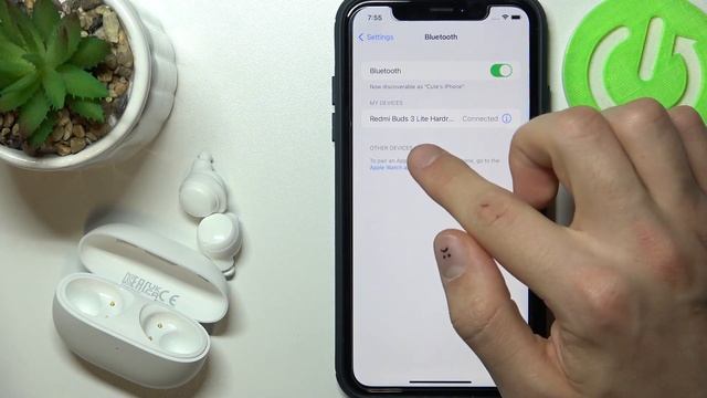 Как отключить от айфона наушники XIAOMI Redmi Buds 3 Lite смотреть онлайн