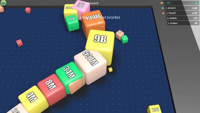 Cubes 2048 io - NEW WORLD RECORD смотреть онлайн