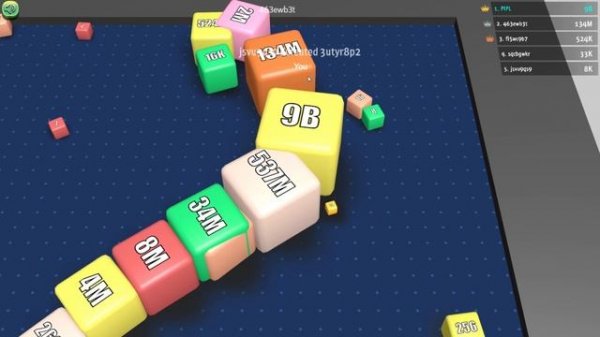 Cubes 2048 io - NEW WORLD RECORD