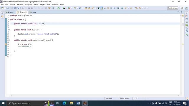 JAVA FAQ # 25 || Difference between final, finally & finalize Keywords in Java смотреть онлайн