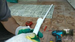 Дождеватель, разбрызгиватель, поливалка, фонтан для полива огорода своими руками из ПВХ труб .