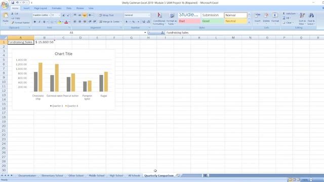 Shelly Cashman Excel 2019 | Module 5: SAM Project 1a #shellycashmanexcel #module5 #samproject1a смотреть онлайн