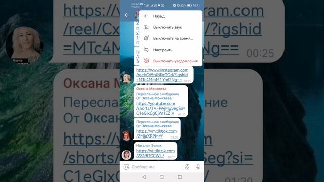 Выключаем уведомления(тихий режим) в группах, каналах и чатах Телеграмм. смотреть онлайн