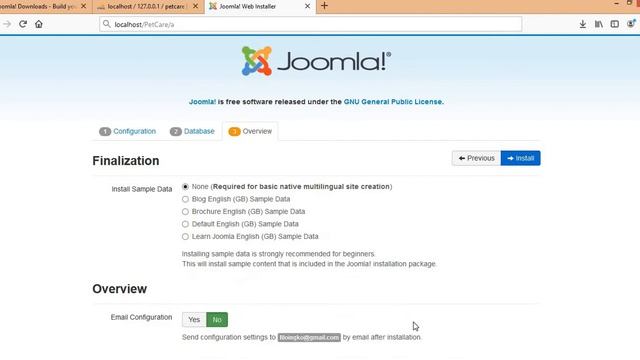 Install Joomla in localhost XAMPP on Windows and add a new Template смотреть онлайн