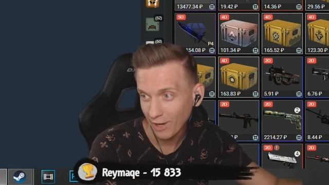 Сколько Выпало Перчаток за 1000 Кейсов в CS:GO? / КС ГО смотреть онлайн