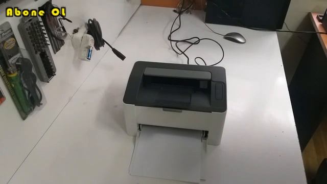 Hp Laser 107w Kutu Açılımı Tanıtım Kurulum unboxing Test page смотреть онлайн