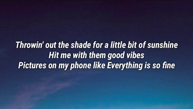 OneRepublic - Sunshine (Lyrics)
