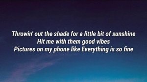 OneRepublic - Sunshine (Lyrics)