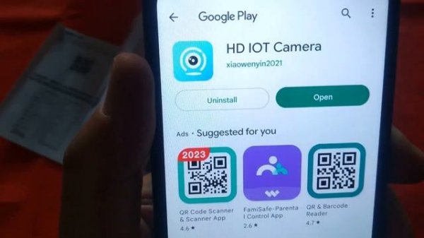 HD IOT Camera App Settings Bulb Cam