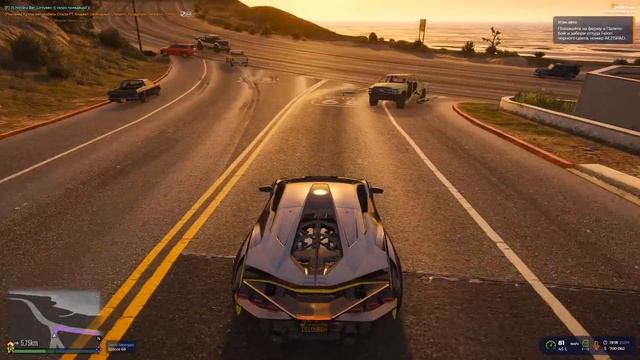 УГНАЛ МАШИНУ У КОПОВ ИЗ-ПОД НОСА. ГТА 5 РП ( GTA 5 RP SUNRISE ) смотреть онлайн