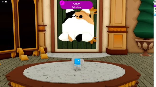 как cделать скин кота в роблокс школе смотреть онлайн