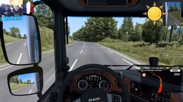 EURO TRUCK SIMULATOR 2 - v1.40 - LA MAP DLC IBÉRIA DÉVOILÉE - DAF LF смотреть онлайн