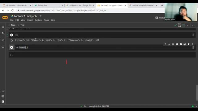 List Part 2 | Complete Python Course | Hindi / Urdu | Lecture 7 смотреть онлайн