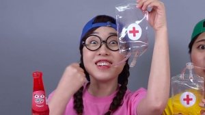 Красная еда Желе Мукбанг DONA ДОНА Русский