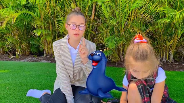 Настя и Мия - интересные школьные истории про животных. Полезное видео для детей | Мия Настя и Арте смотреть онлайн