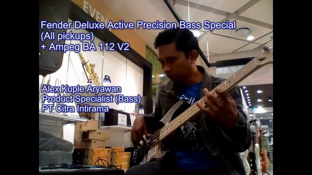 Alex Kuple - Fender Deluxe Active Precision Bass Special + Ampeg BA 112 V2 смотреть онлайн