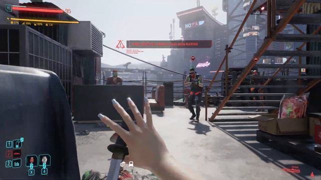 Playing with a Katana in Cyberpunk is fun... here is why смотреть онлайн