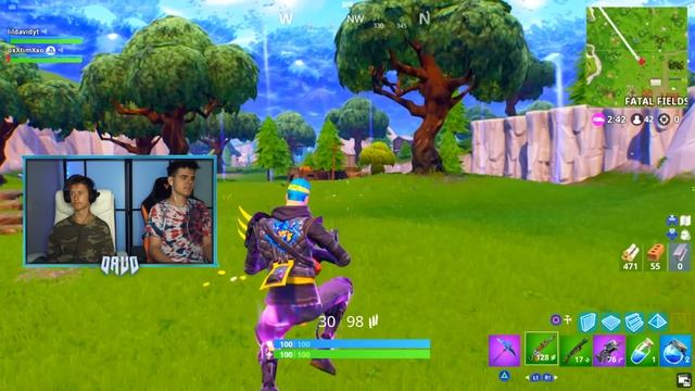SURPRISING NINJA WITH A CUSTOM NINJA SKIN in Fortnite Battle Royale смотреть онлайн