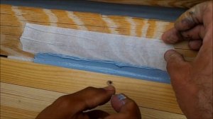 ТЕПЛЫЙ ШОВ или конопатка сруба герметиком. Заделка стыков бревен в срубе герметиком.