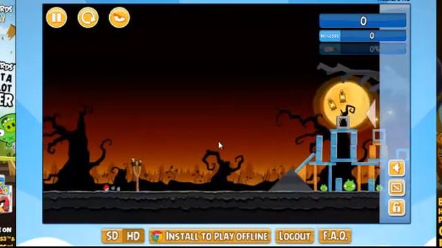 espesial de Angry Birds Halloween 2012 смотреть онлайн