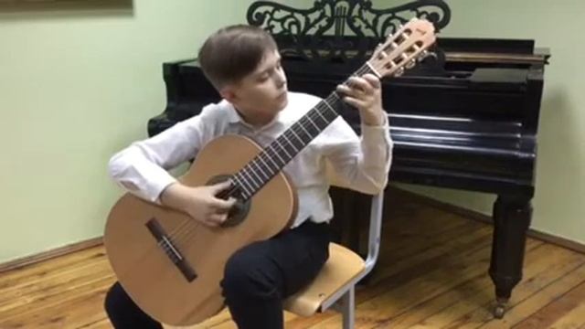 Кабанов Артур, группа С, И.Кузьмицкий «Меланхолический вальс», А.Винницкий «Розовый слон» смотреть онлайн
