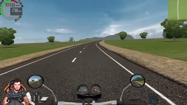 ПРОКАТИЛ ДЕДА НА МОТОЦИКЛЕ - ЕГО РЕАКЦИЯ CITY CAR DRIVING смотреть онлайн