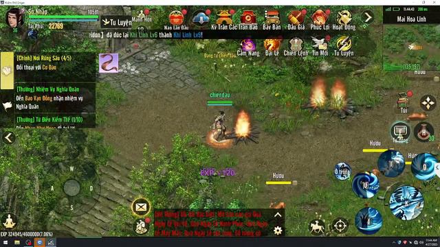 Nghịch Thiên Kiếm Gaming Live Stream Go to Yue Bai Luyen to fight to level up смотреть онлайн