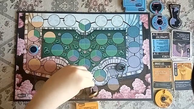 Играем в настольную игру Unmatched: Брюс Ли против Алисы! смотреть онлайн